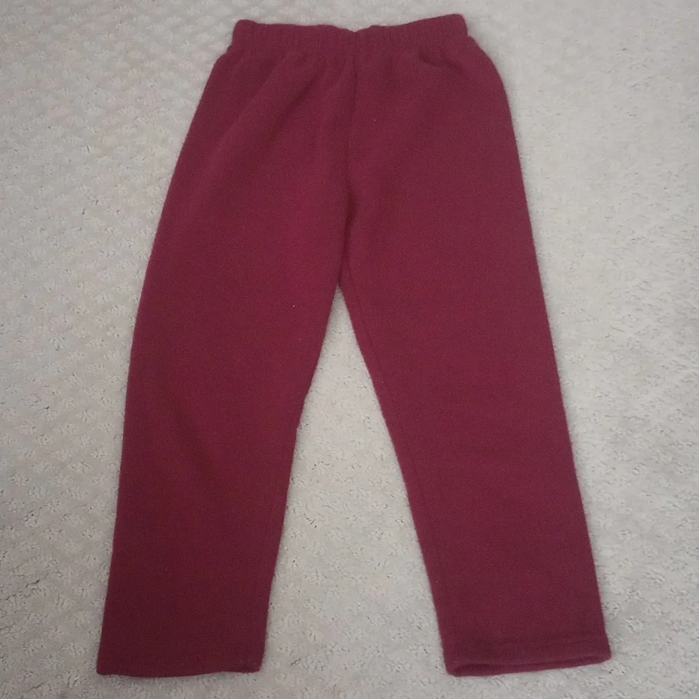 Girl Burgundy Fleece 🦄 Set
